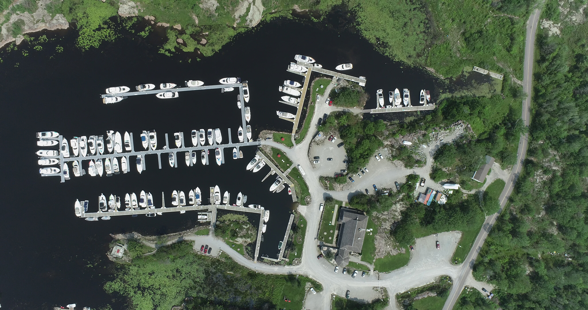 Aerial Photo of South Bay Cove Marina